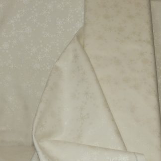 Tissu point brillant fond blanc