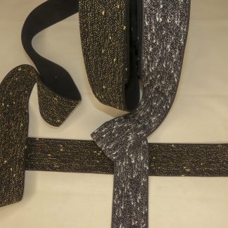 Élastique métallisé