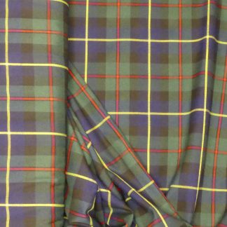 Tissu écossais bleu/vert