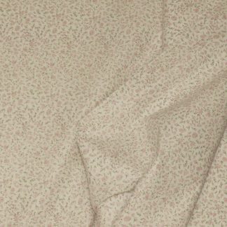 Tissu petite fleur rose