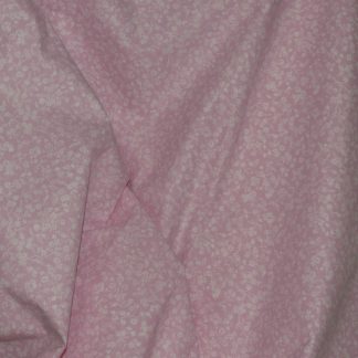 Tissu petite fleur blanche