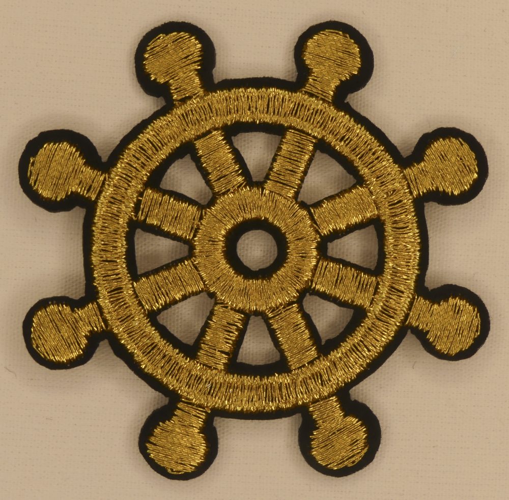 Écusson roue de bateau