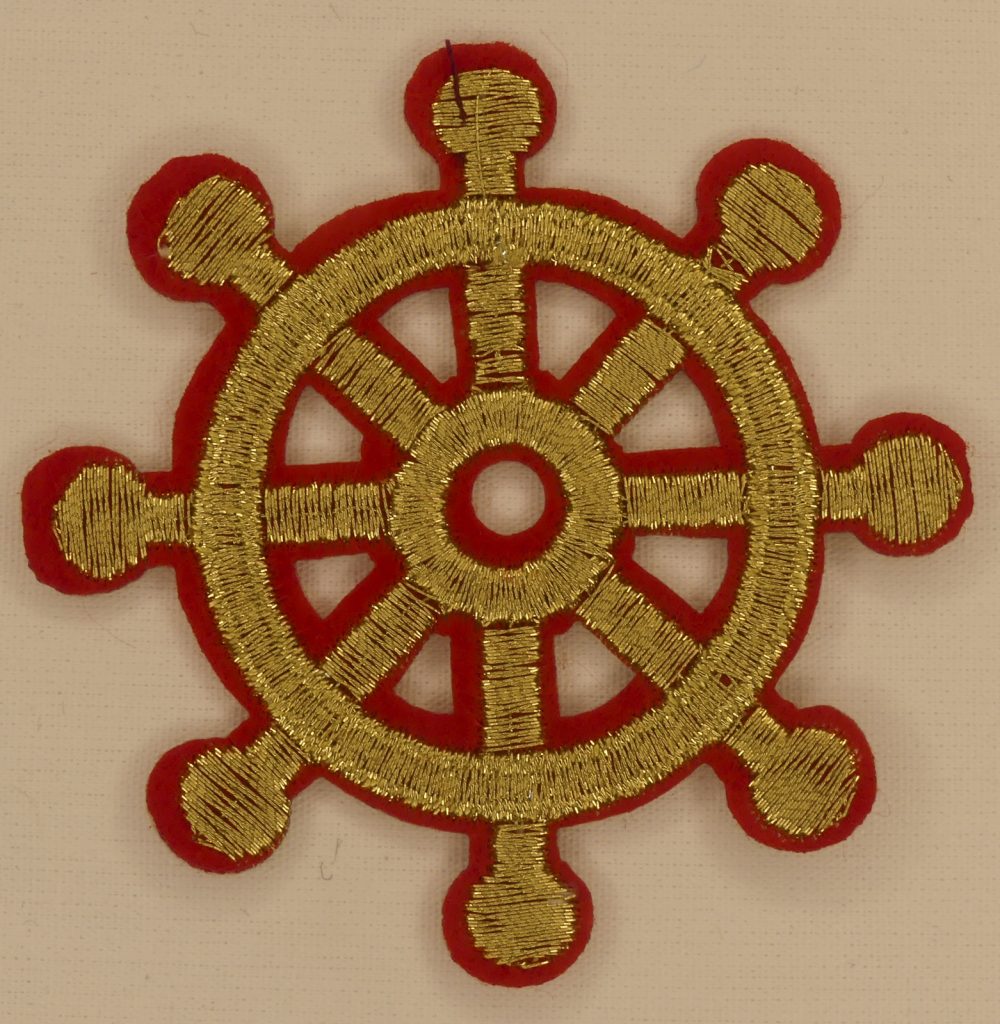 Écusson roue de bateau