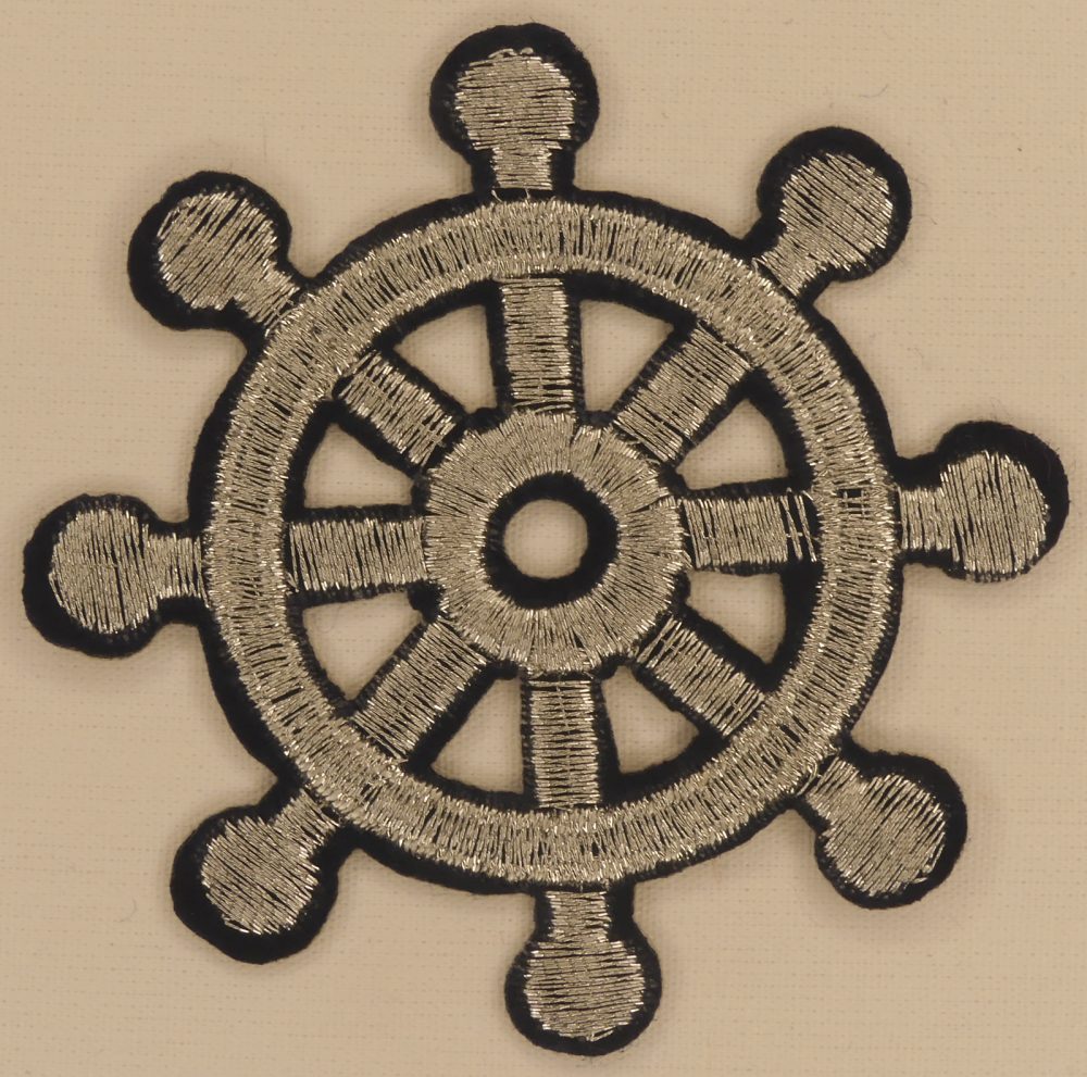Écusson roue de bateau