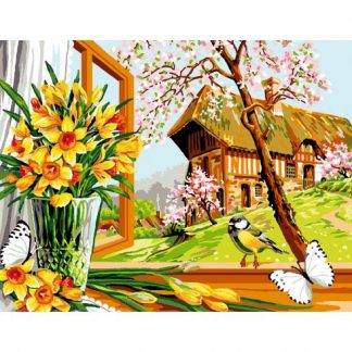 Le printemps à la fenêtre