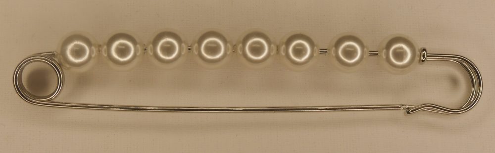 Épingle de nourrice perle