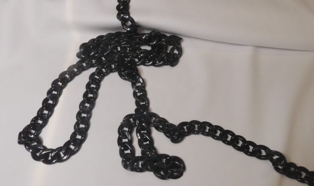 Chaîne gros maillon plastique