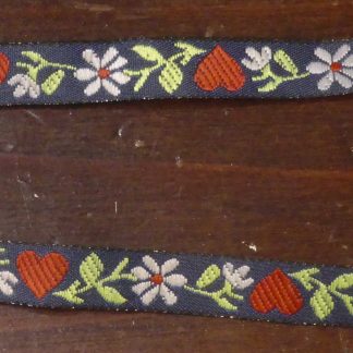 Ruban edelweiss et cœur