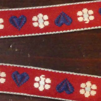 Ruban fleur et cœur