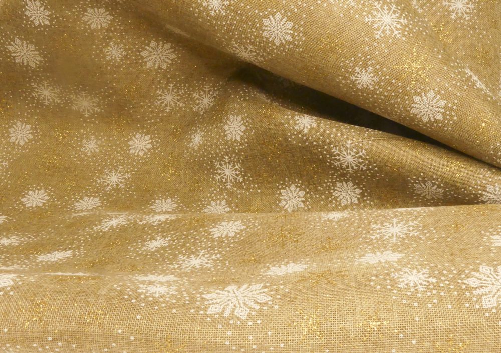 Toile de jute flocon