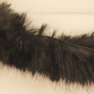 Bande fourrure noire