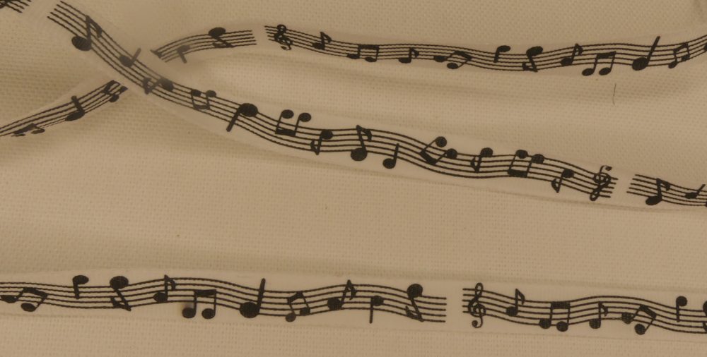 Ruban note de musique