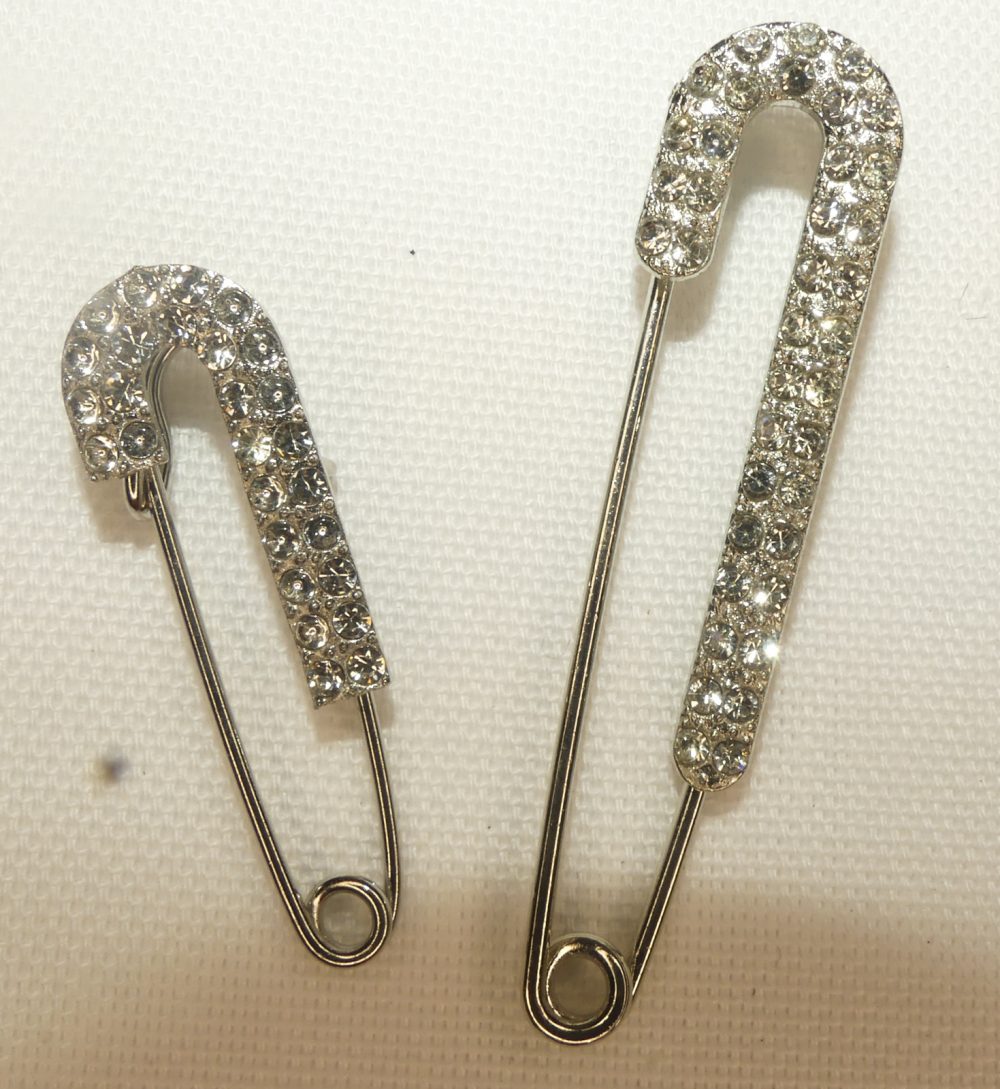 Épingle de nourrice strass