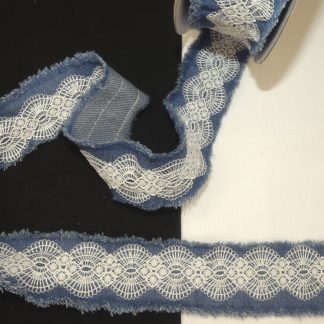 Galon jeans dentelle