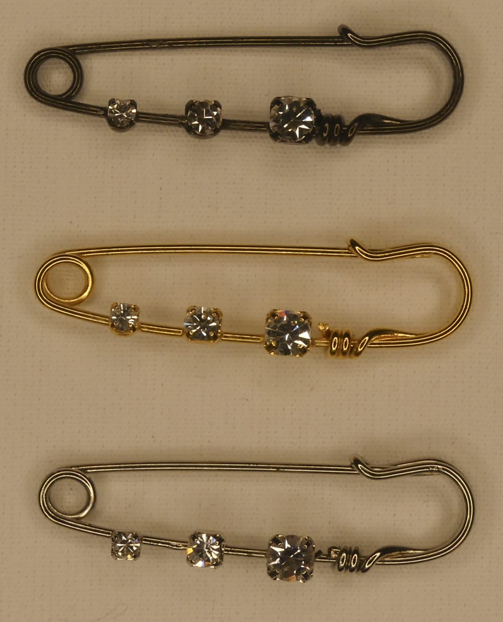 Épingle de nourrice strass