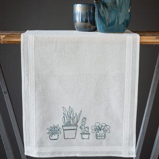 Chemin de table plantes