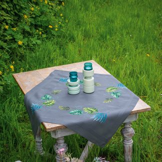 Nappe feuilles botanique