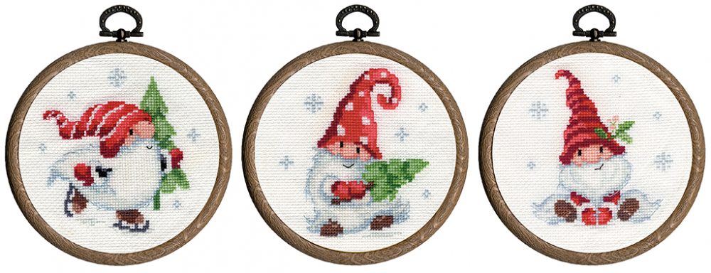Cerceaux gnomes de noël