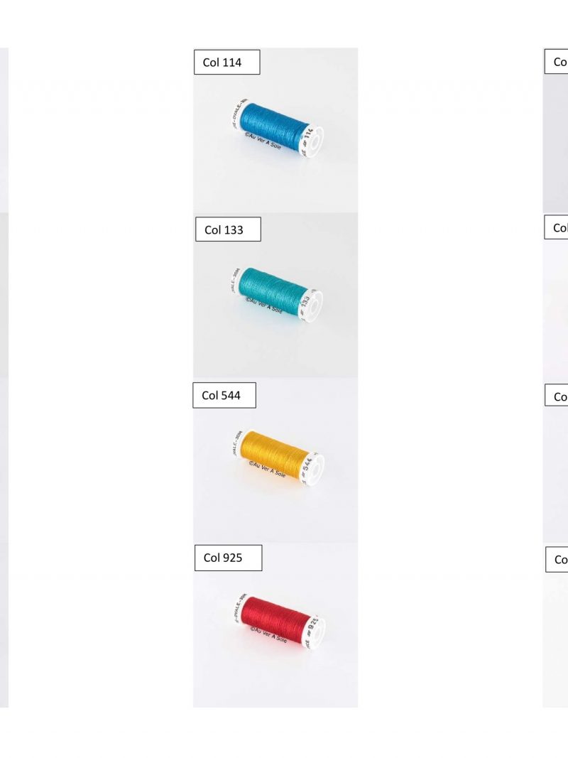 Fils Soie de Gobelins Au Ver à Soie