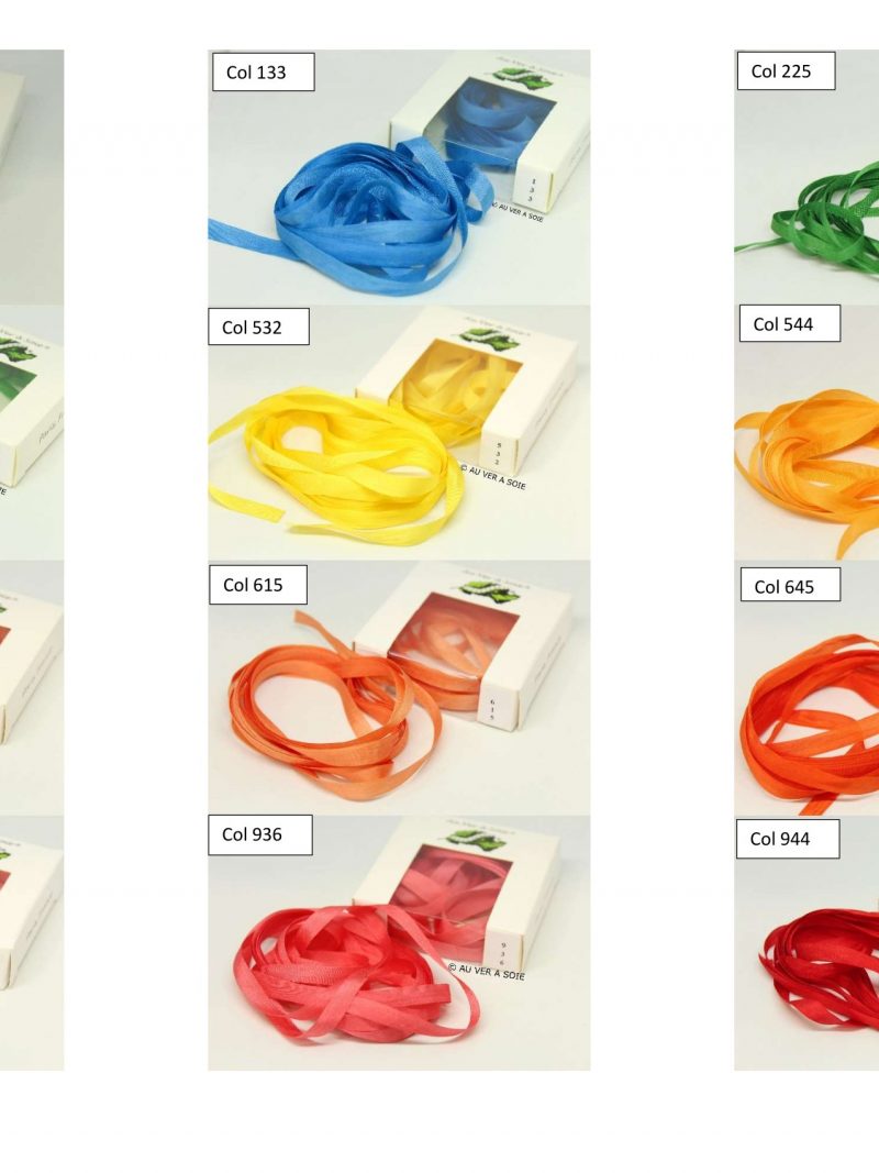 Ruban de Soie Au Ver à Soie