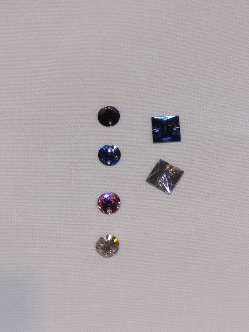 Strass rond ou carré