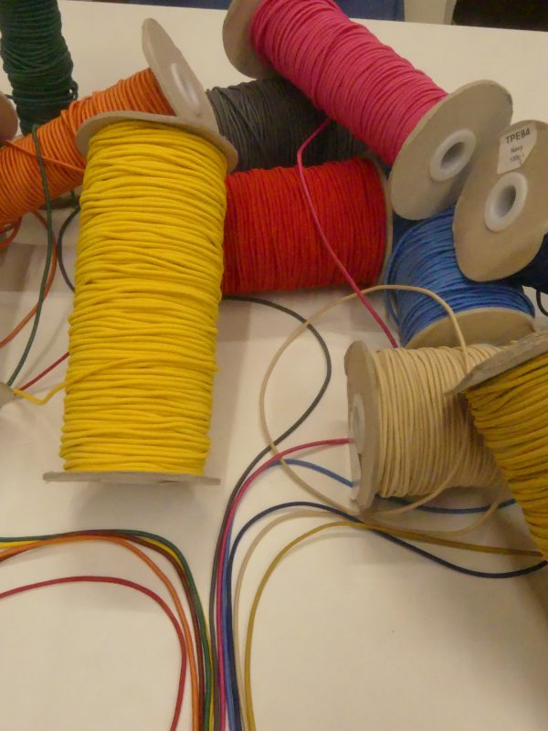 Elastique rond couleur