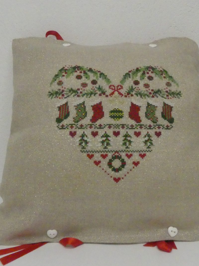 Coeur bottes de Noël