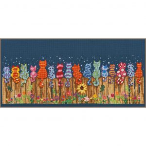 Chats sur la clôture