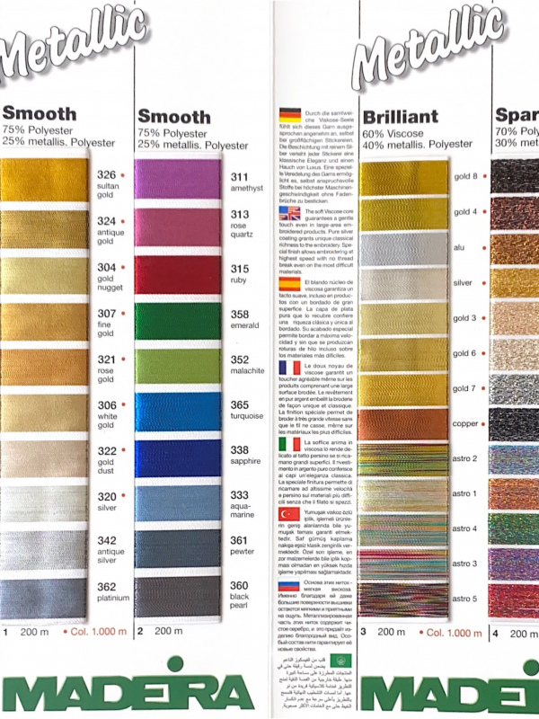 Madeira Metallic Brilliant