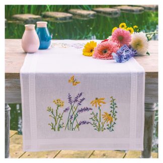 Chemin de table lavande