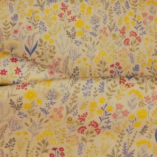 Tissu motif fleurs