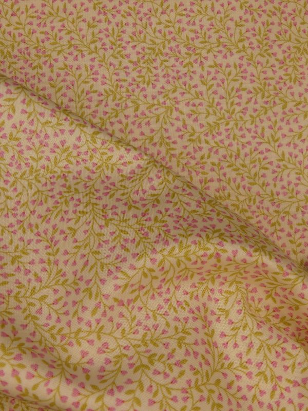 Tissu motif petites fleurs
