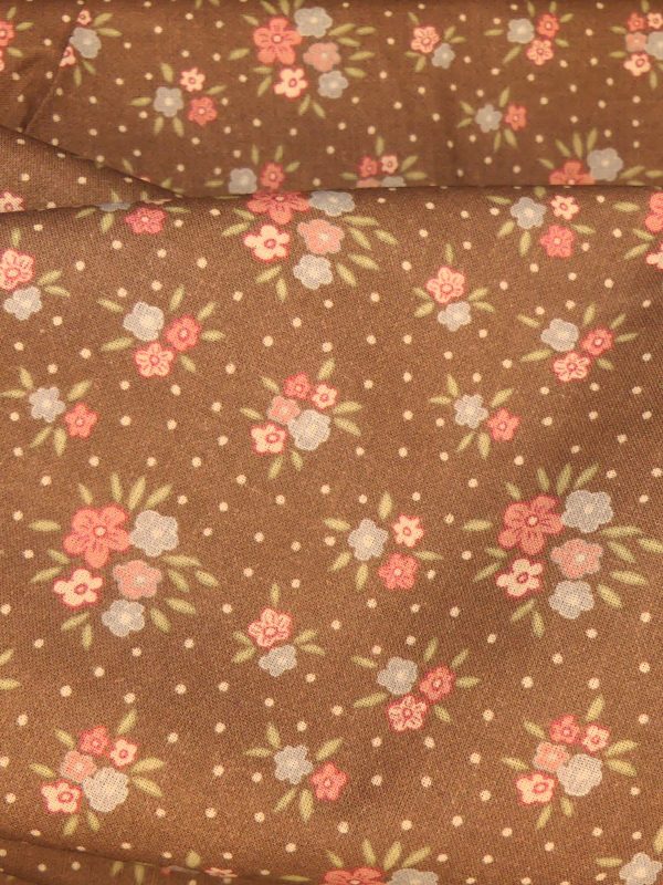 Tissu motif petites fleurs