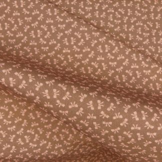 Tissu motif petit noeud