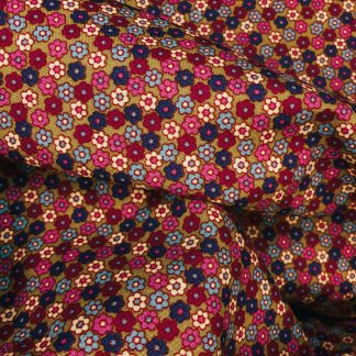Tissu motif petites fleurs