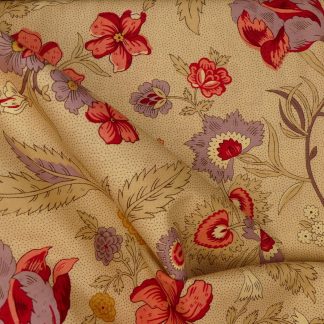 Tissu motif fleurs
