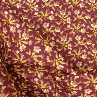 Tissu motif fleur