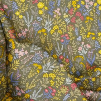 Tissu motif fleur
