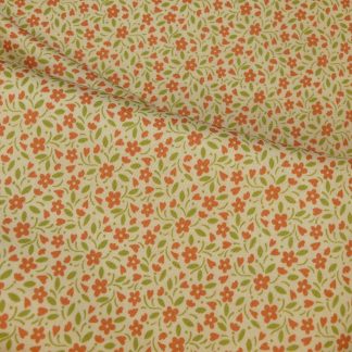 Tissu motif petites fleurs