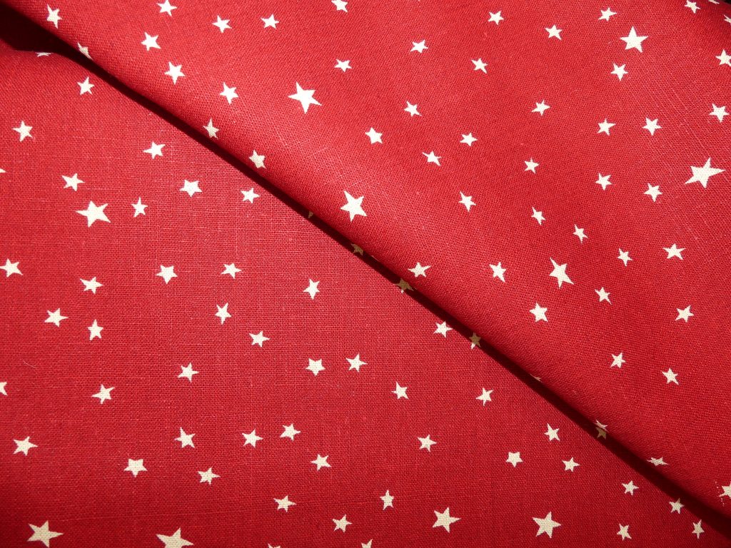 Tissu motif étoile