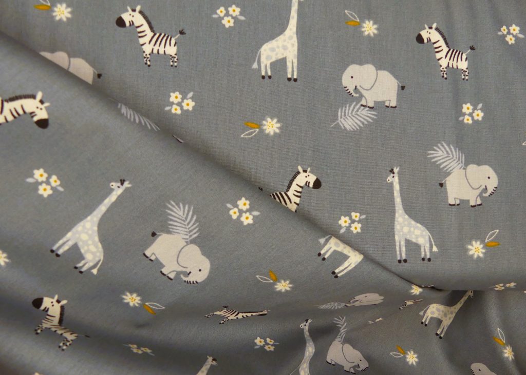 Tissu motif safari