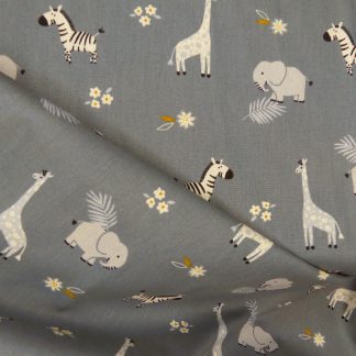 Tissu motif safari