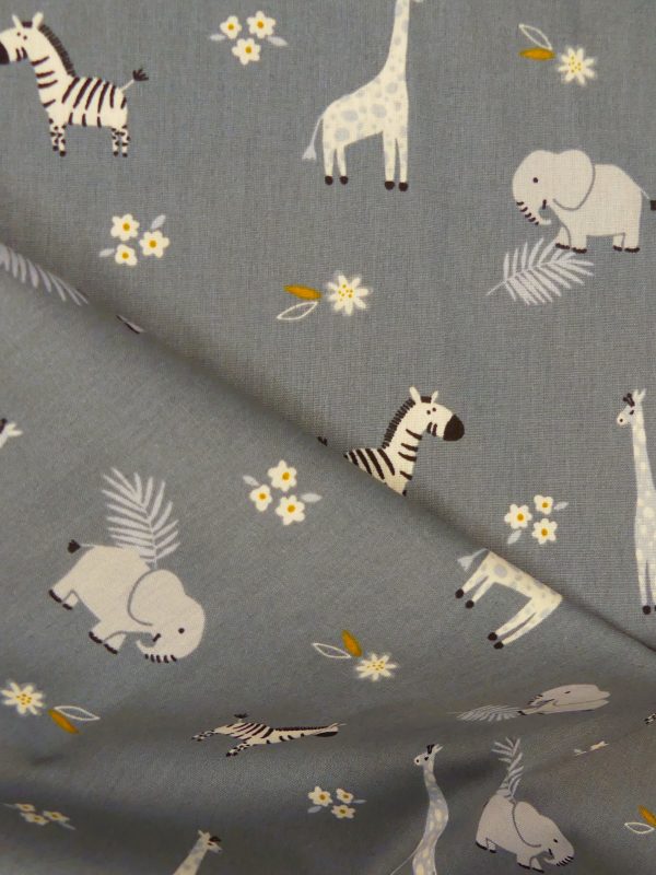 Tissu motif safari