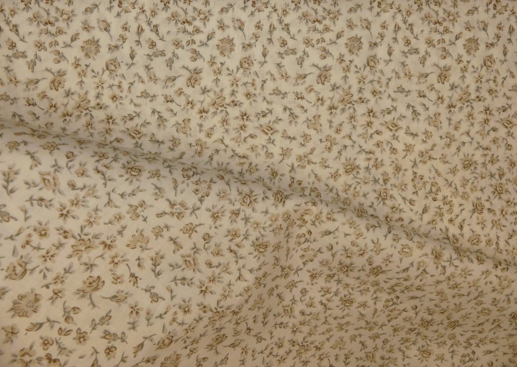 Tissu motif petites fleurs