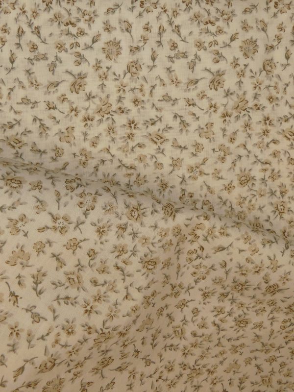Tissu motif petites fleurs