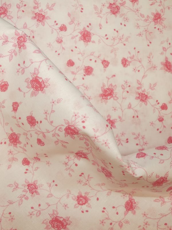 Tissu motif petites fleurs
