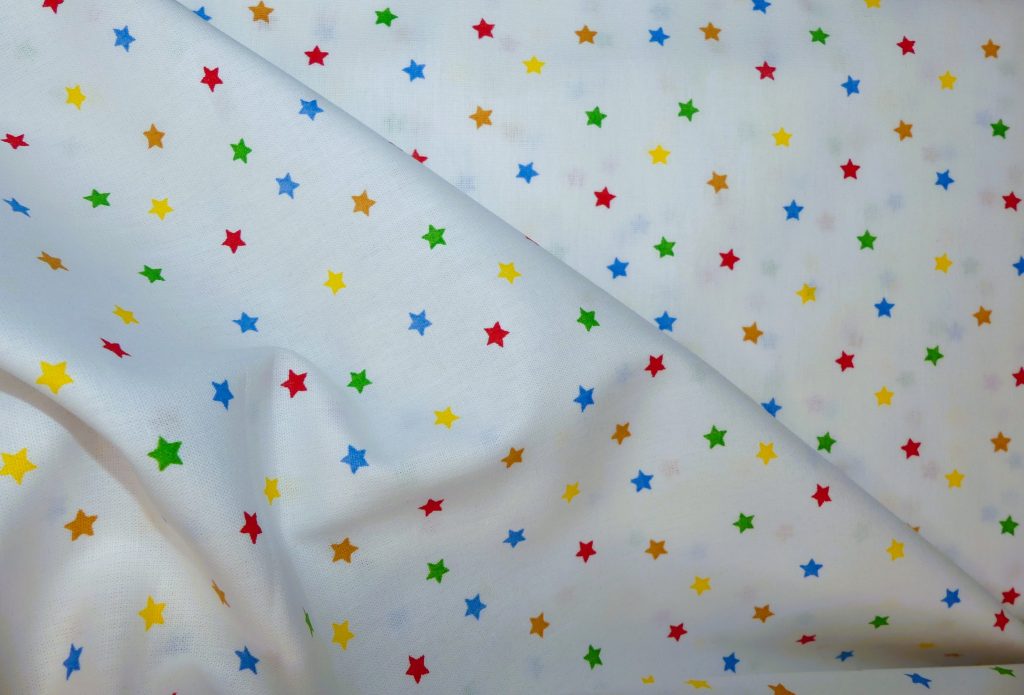 Tissu motif étoiles