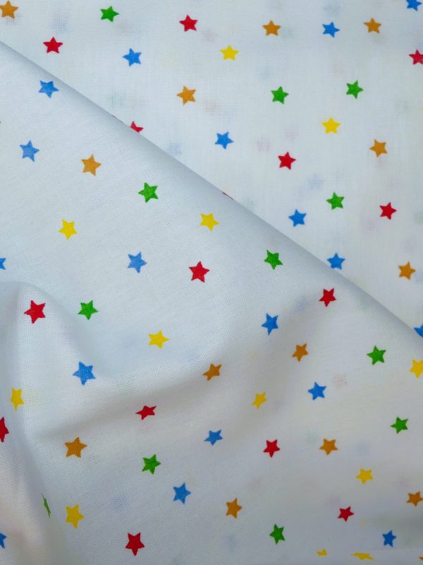 Tissu motif étoiles