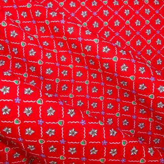 Tissu petites edelweiss
