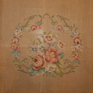 Tapisserie Tramé Couronne de fleurs